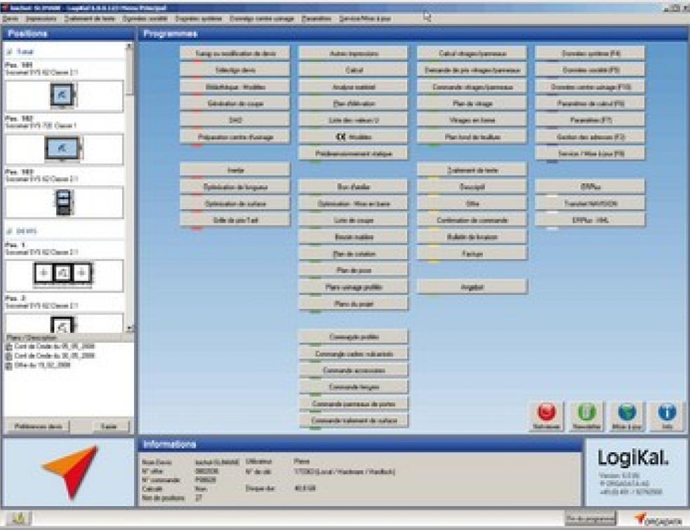 LogiKal, d'Orgadata France