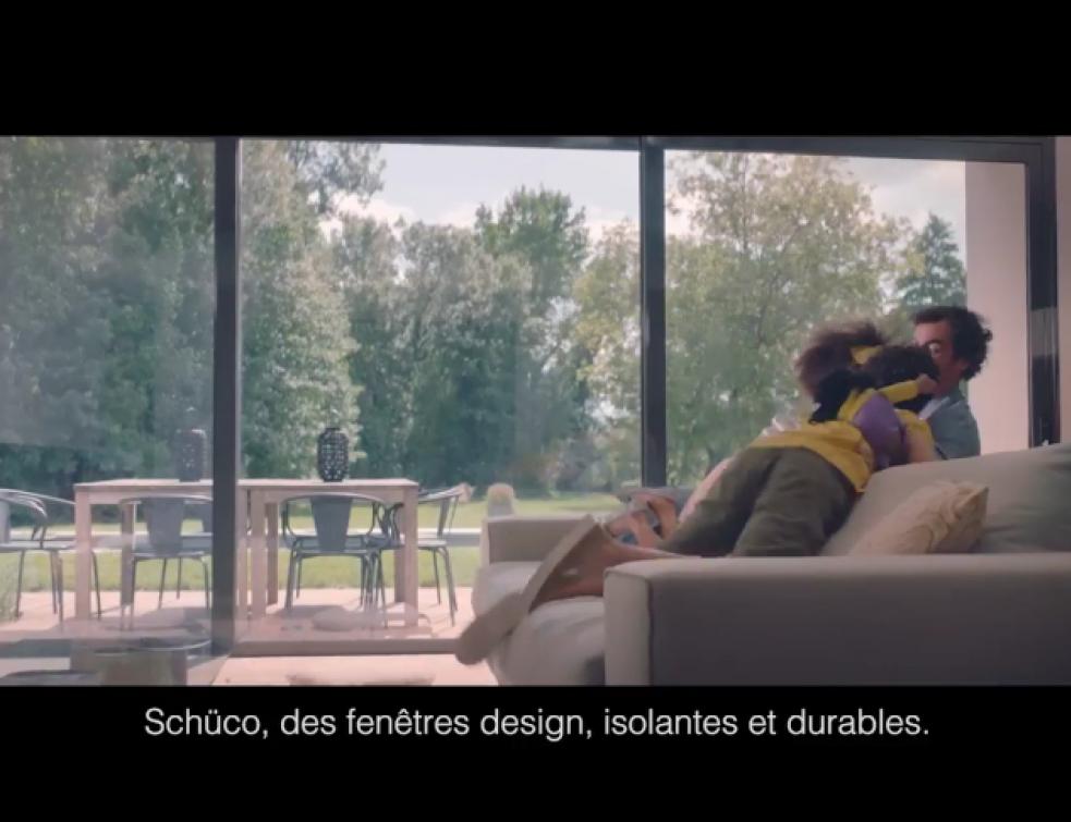 Schüco revient à la TV avec une nouvelle campagne