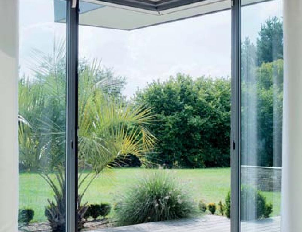 Bloc coulissant et galandage d'angle