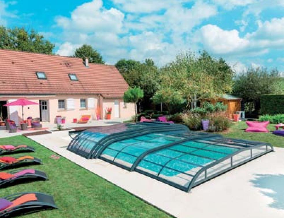 Abri de piscine aluminium