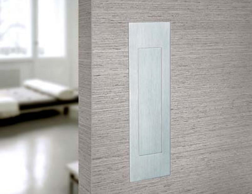 Poignées cuvette pour portes coulissantes