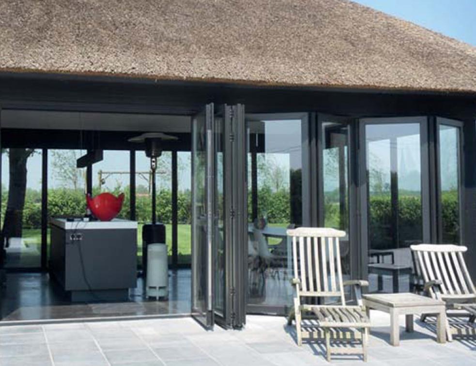 Nouvelle porte repliable