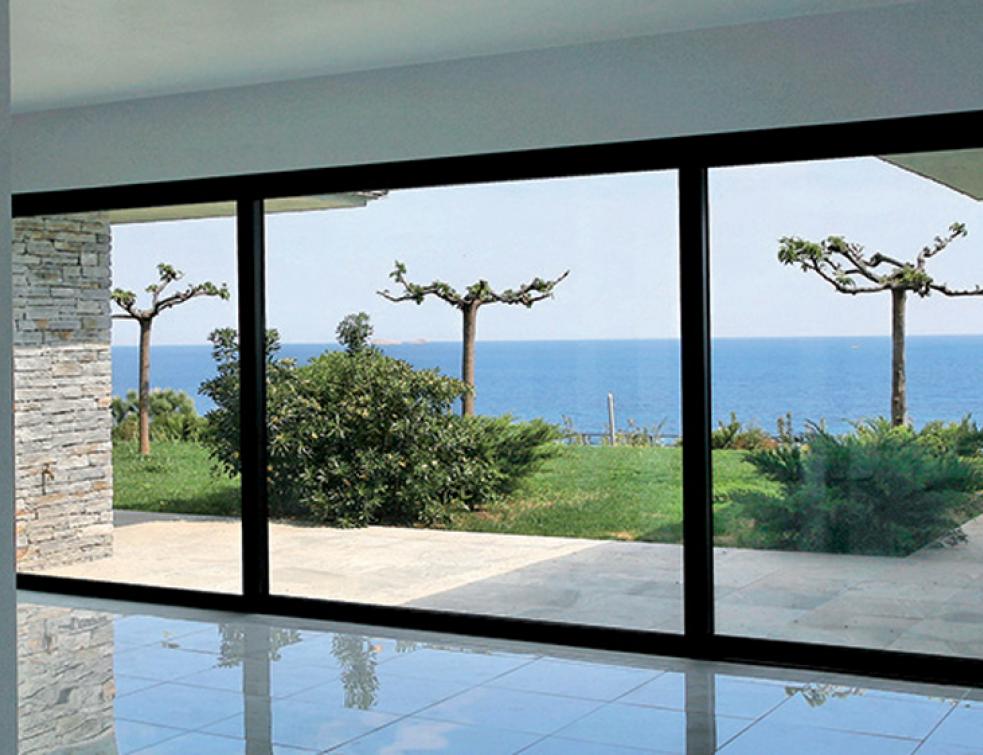 Coulissant architecturam grandes dimensions