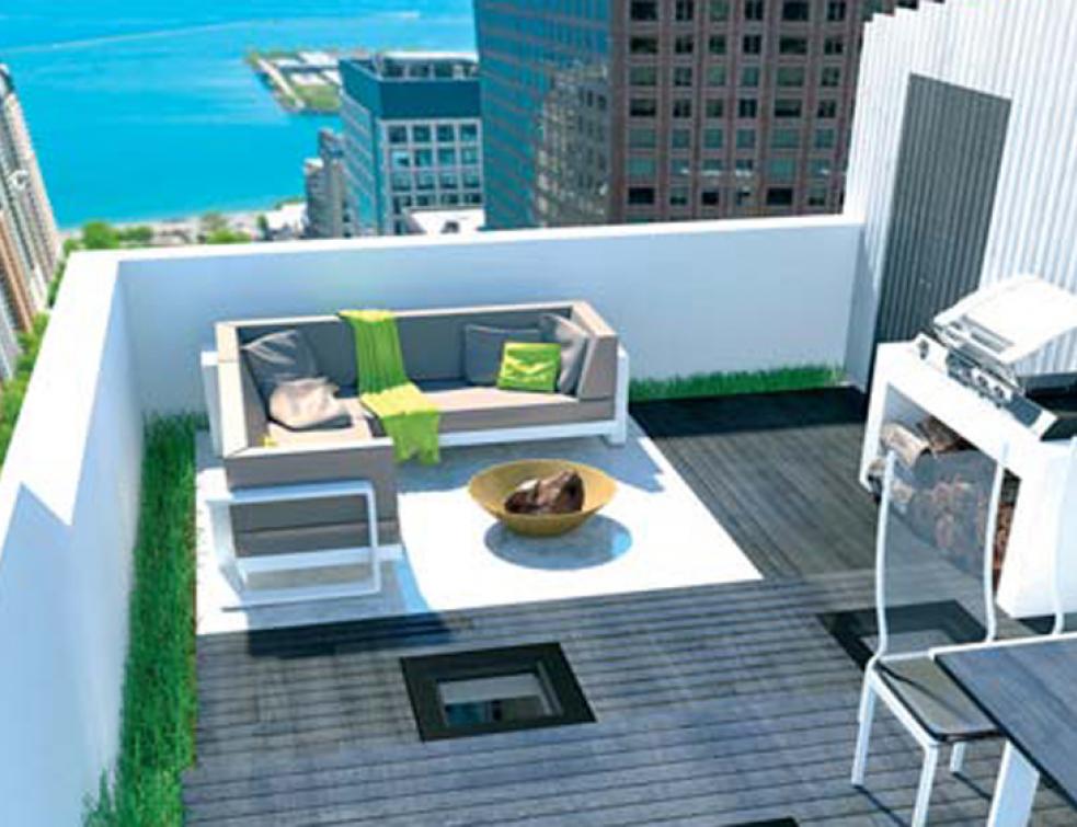 Solution innovante pour les toits terrasses