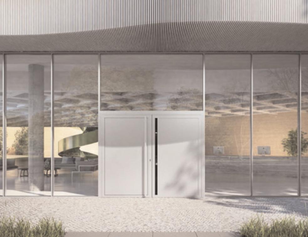 Nouvelle façade à haut niveau énergétique