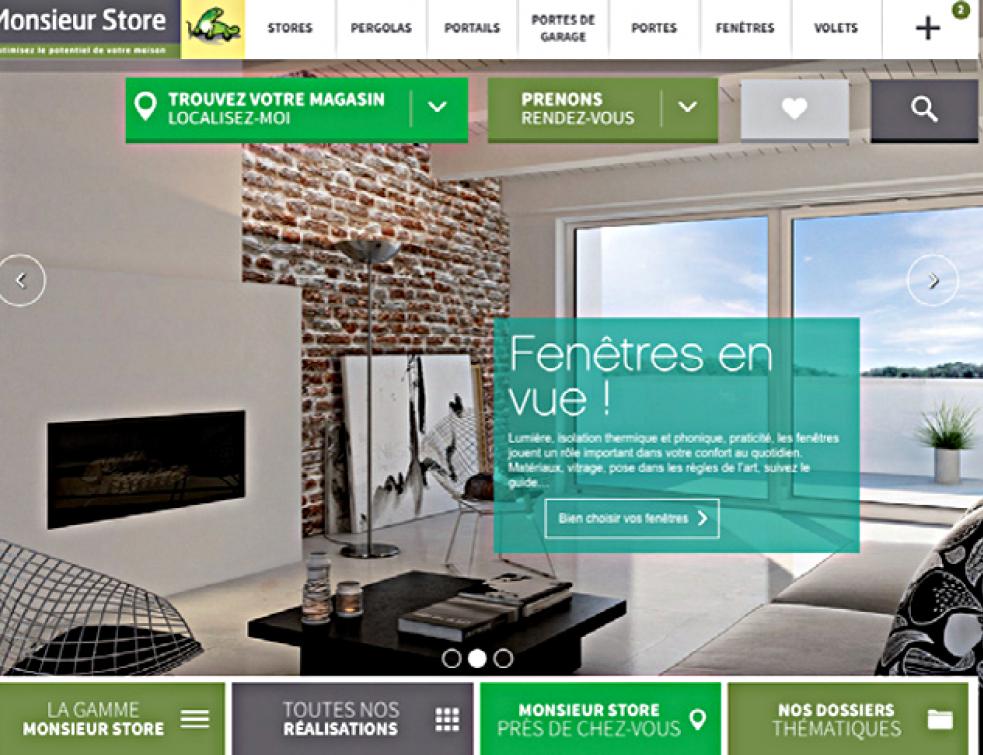 Monsieur Store lance son nouveau site internet