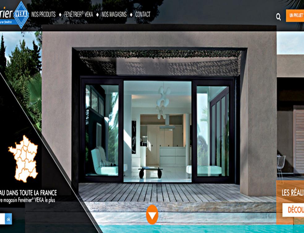 Nouveau site internet du fenétrier®Veka