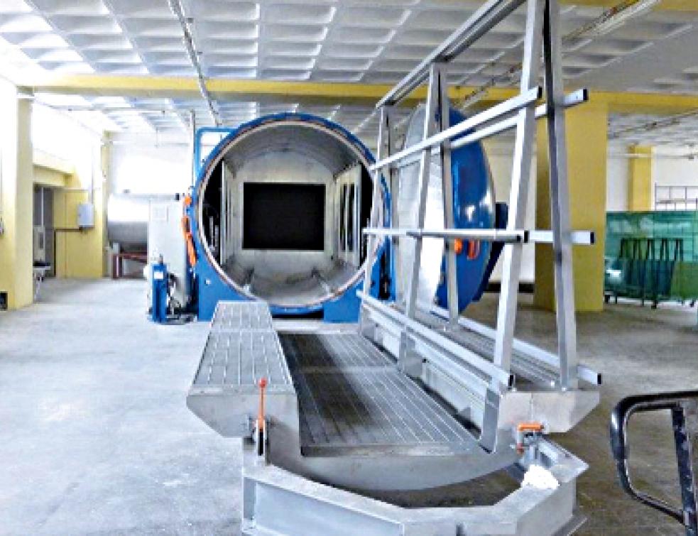 Autoclave pour verre feuilleté