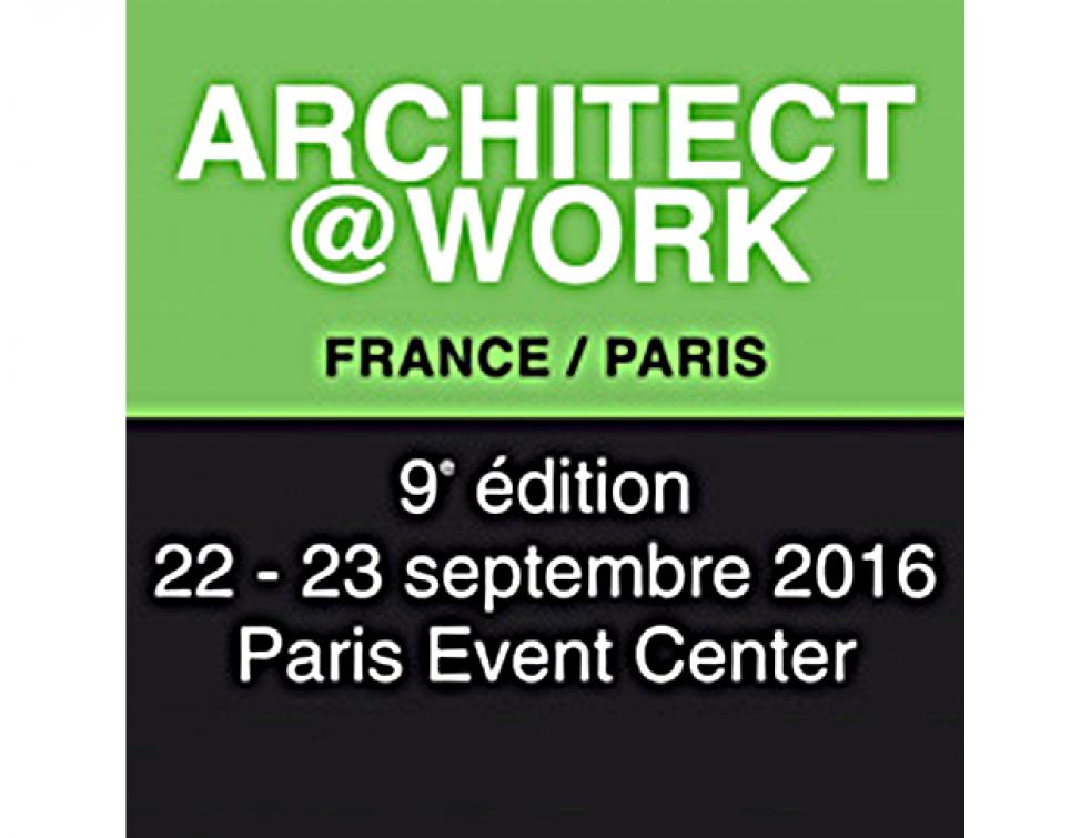 Architect at world le 22 et le 23 septembre 2016