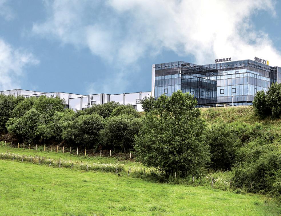 Sunflex fête ses 30 ans et son nouveau bâtiment