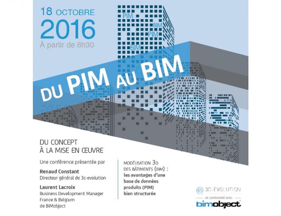 Petit-déjeuner PIM/BIM le 18 octobre 2016 à Lyon : Du concept à la mise en oeuvre