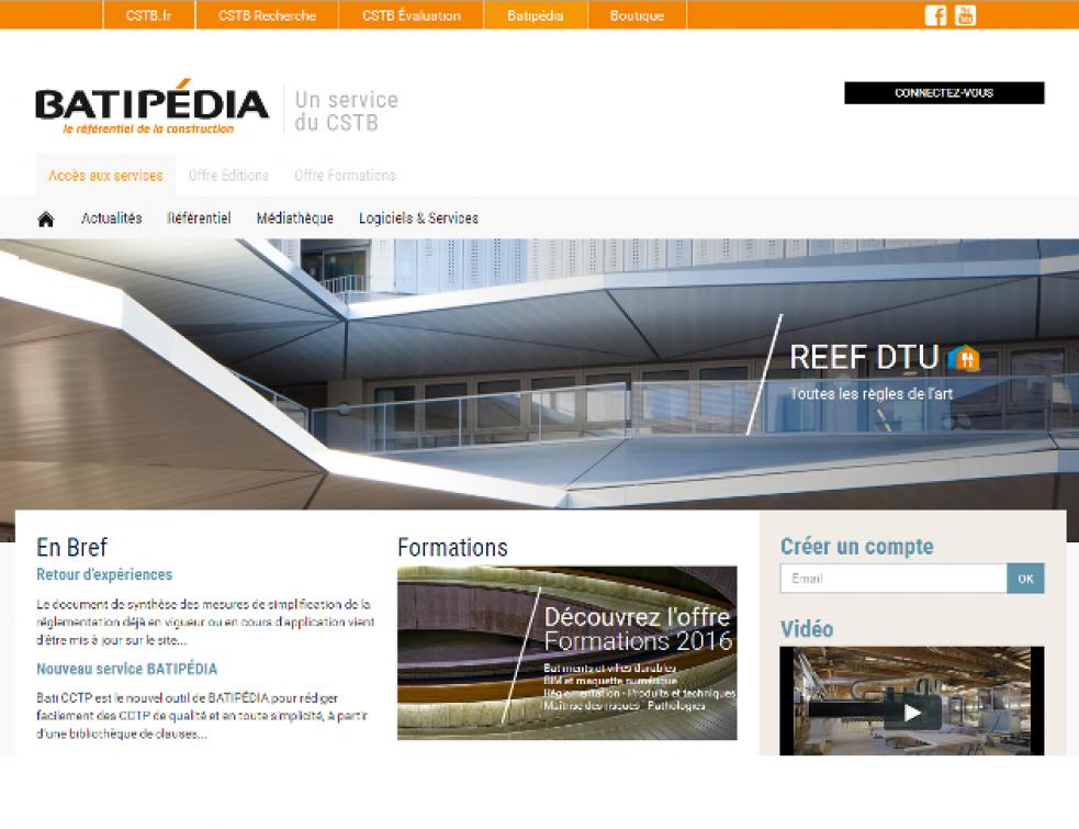 Les webconférences du CSTB : Programme d'octobre 2016