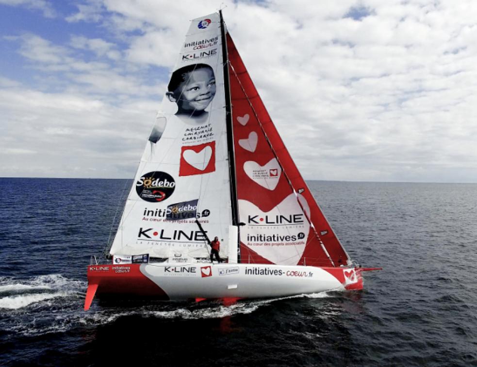 Vendée Globe : K-LINE se mobilise plus que jamais pour sauver des enfants avec Initiatives-coeur