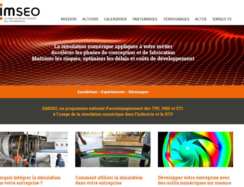 SiMSEO, le nouveau programme d'accompagnement des outils de simulation numérique