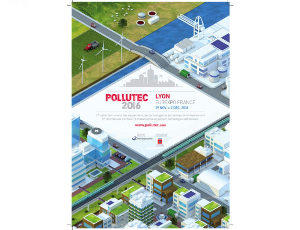 Salon Pollutec 2016 à Lyon du 29 novembre au 2 décembre