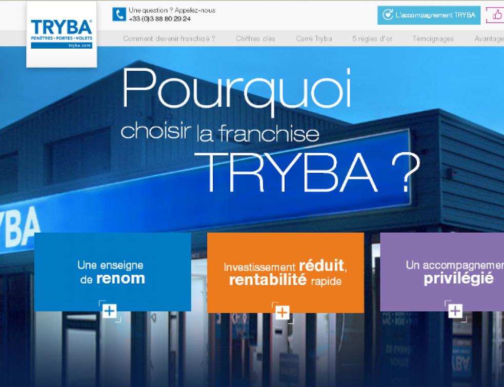 Tryba lance un nouveau site pour séduire les candidats à la franchise