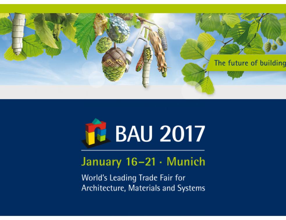 Salon Bau 2017 à Munich du 16 au 21 janvier