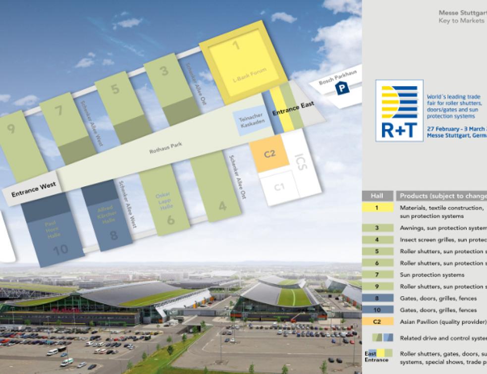 Un nouveau pavillon pour R+T 2018