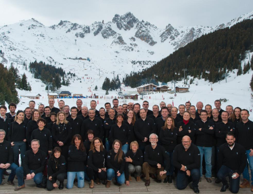 Les pros du verre réunis pour un séminaire à Courchevel