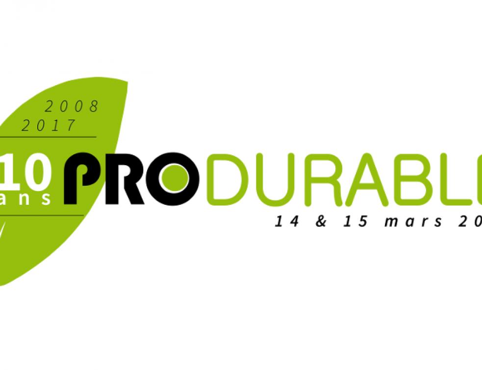 Salon Produrable les 14 et 15 mars 2017 à Paris