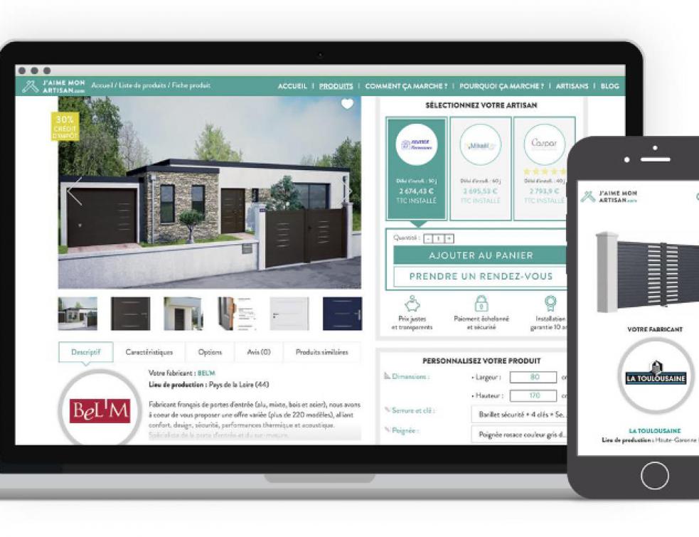 Bel'M et La Toulousaine signent un partenariat avec jaimemonartisan.com