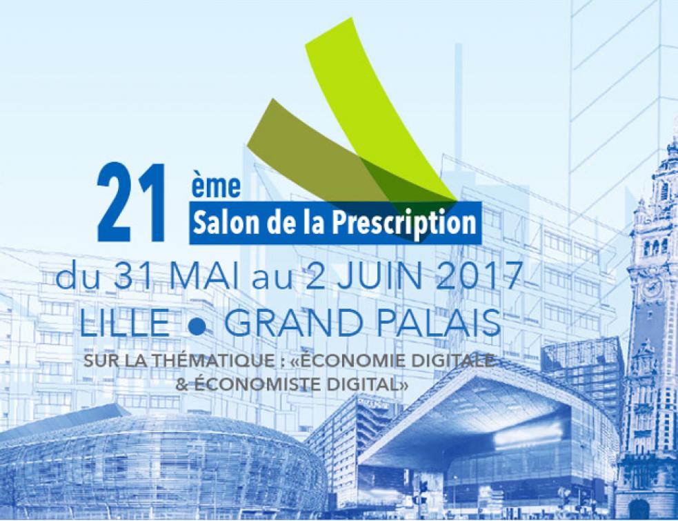 Salon de la prescription à Lille du 31 mai au 02 juin 2017