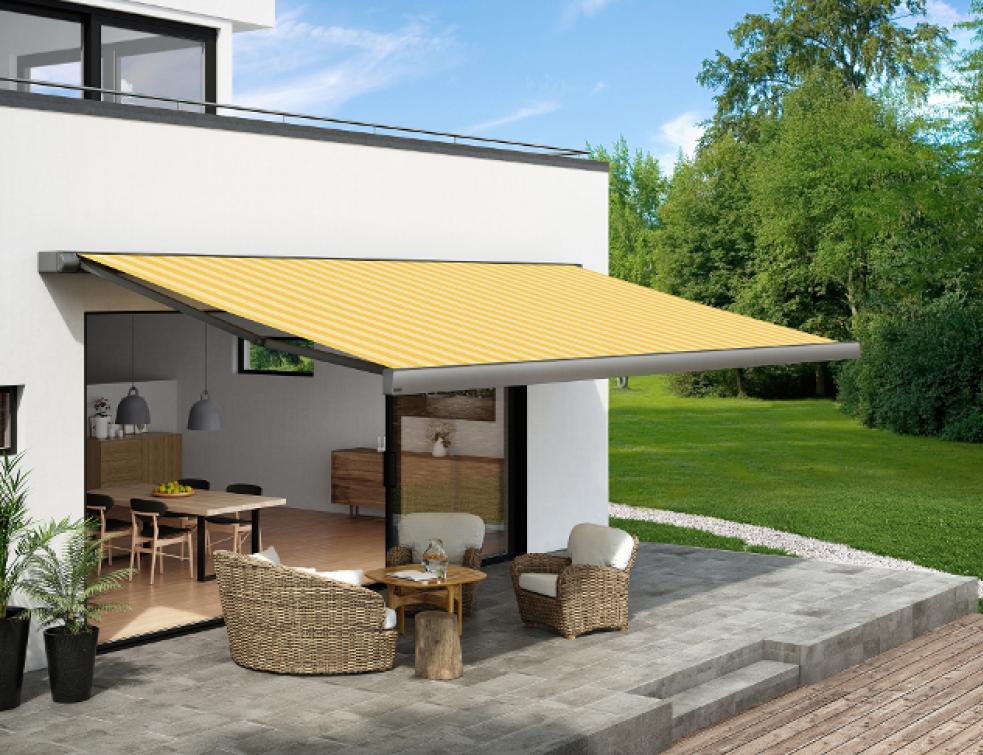 Un modèle de stores markilux primé à trois reprises