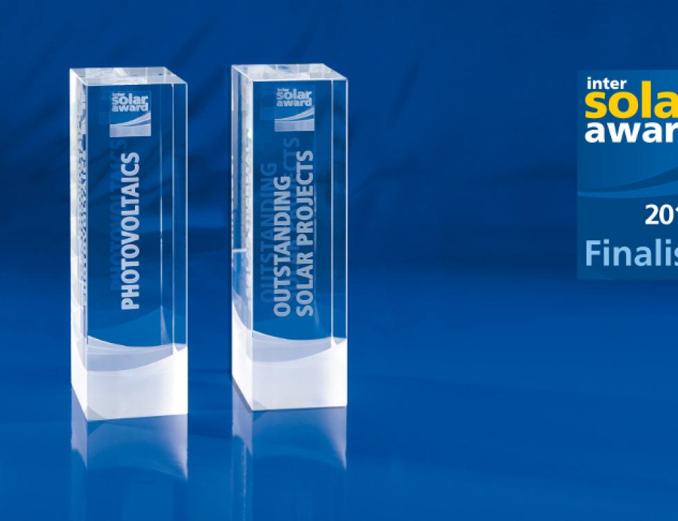 L'Intersolar Award fête ses dix ans et dévoile la liste des finalistes  2017