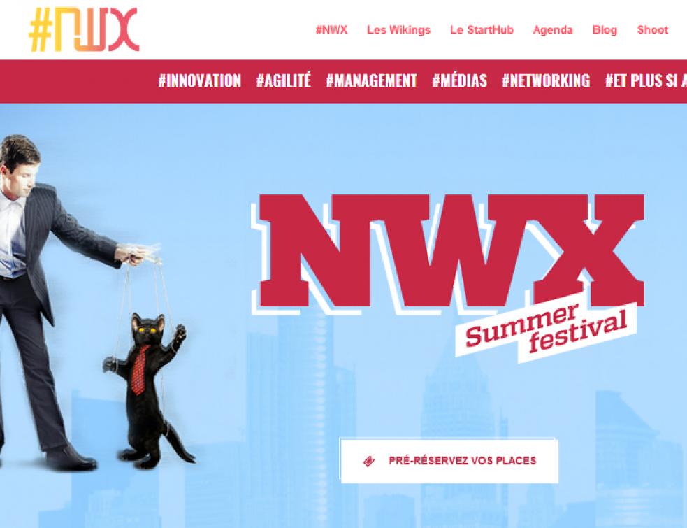 3e édition du NWX Summer Festival du 21 au 23 juin sur le thème de l'influence numérique