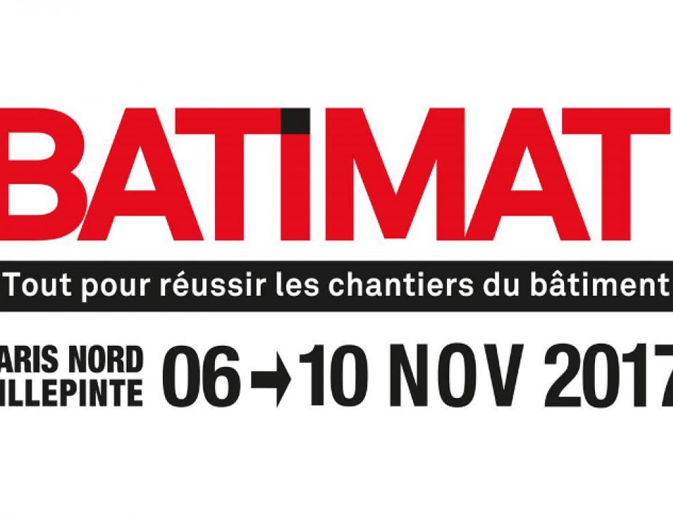 Salon Batimat à Villepinte du 6 au 10 novembre 2017