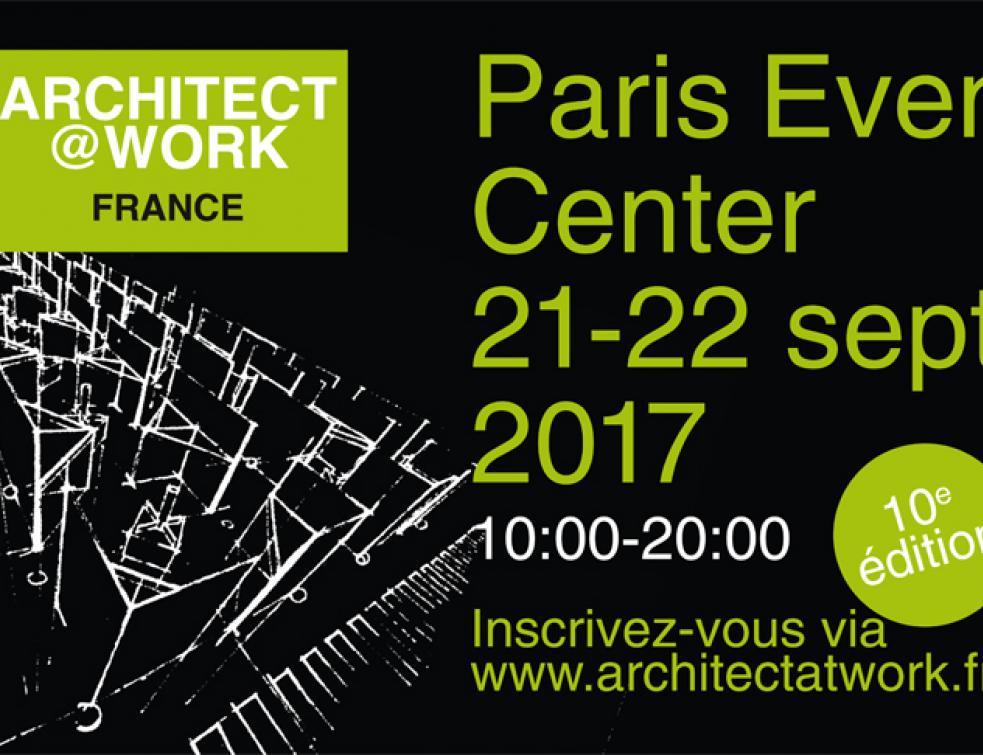 Architect At Work Paris 2017