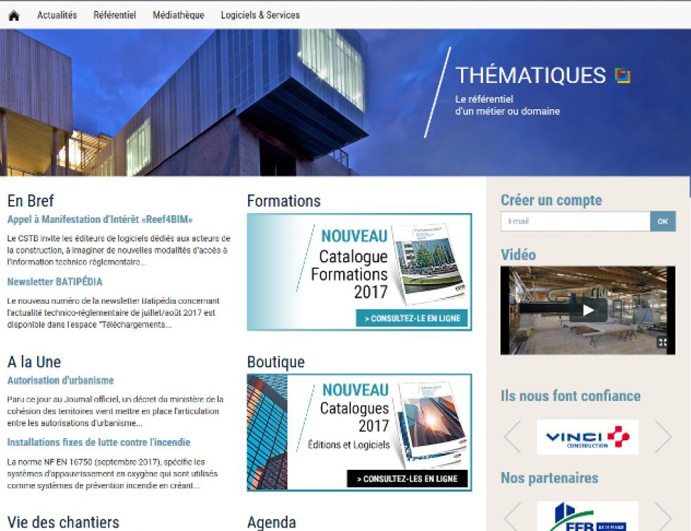 Vers de nouvelles modalités d'accès à l'information technico-réglementaire : Le CSTB lance un Appel 