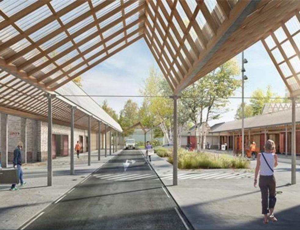 La Filature de Ronchamps équipée de portes Pyrotek de VD-Industry