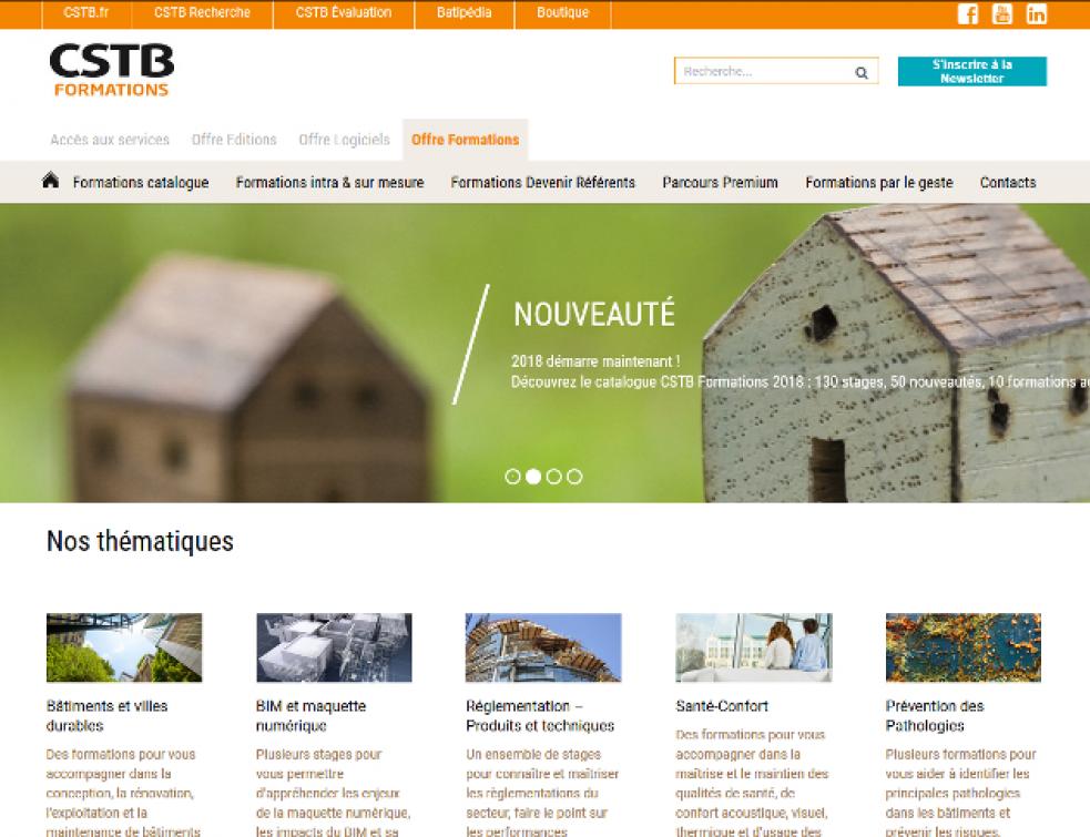 TIPEE et le CSTB associent leurs expertises au service de la formation des professionnels du bâtimen