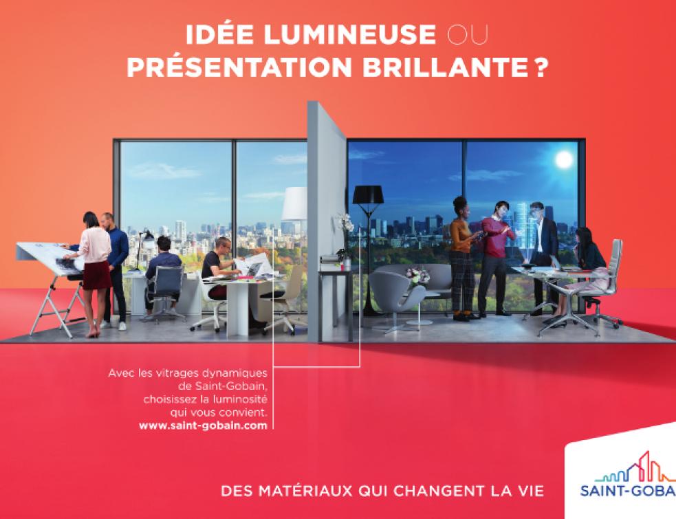 Saint-Gobain lance en France une campagne publicitaire pour valoriser sa marque auprès du client fin