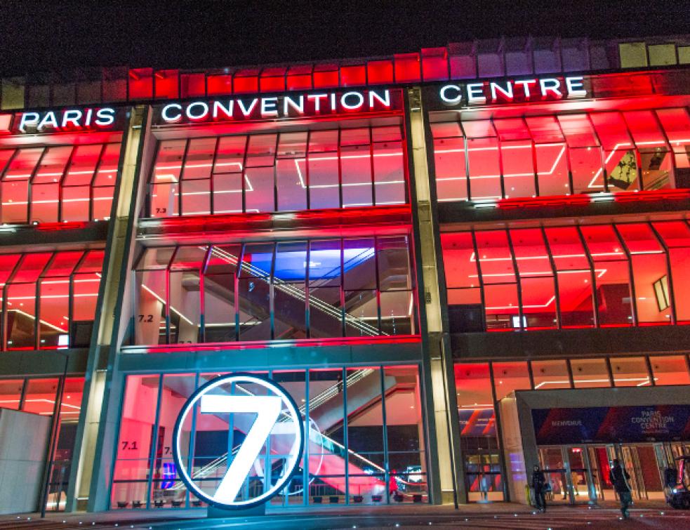 Inauguration du Paris Convention Centre, le plus grand centre de congrès d'Europe