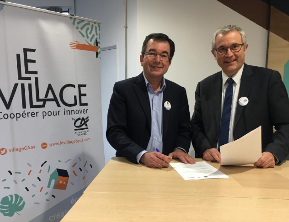 Le groupe Herige devient partenaire ambassadeur du village By CA Atlantique Vendée