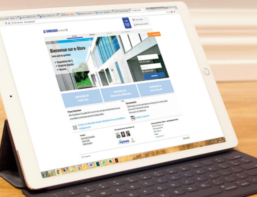 Le e-store Griesser : automatiquement bien
