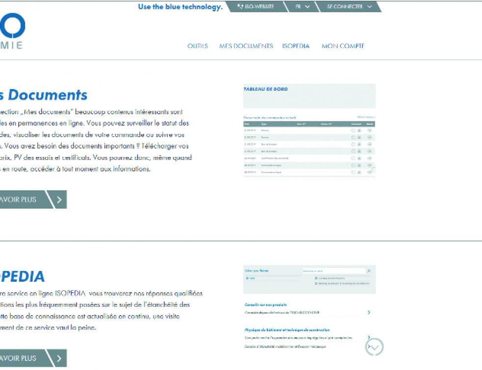Iso-Chemie met en ligne Iso-Portal