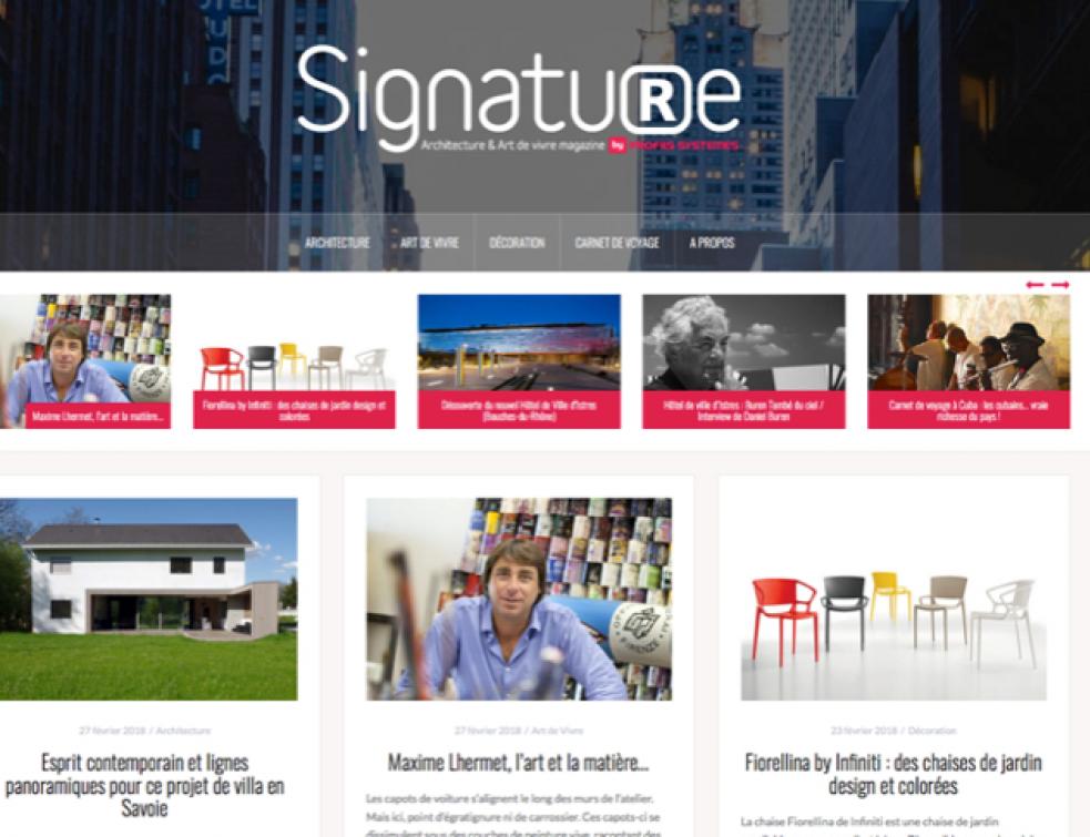 Le magazine Signature by Profils Systèmes ouvre son blog