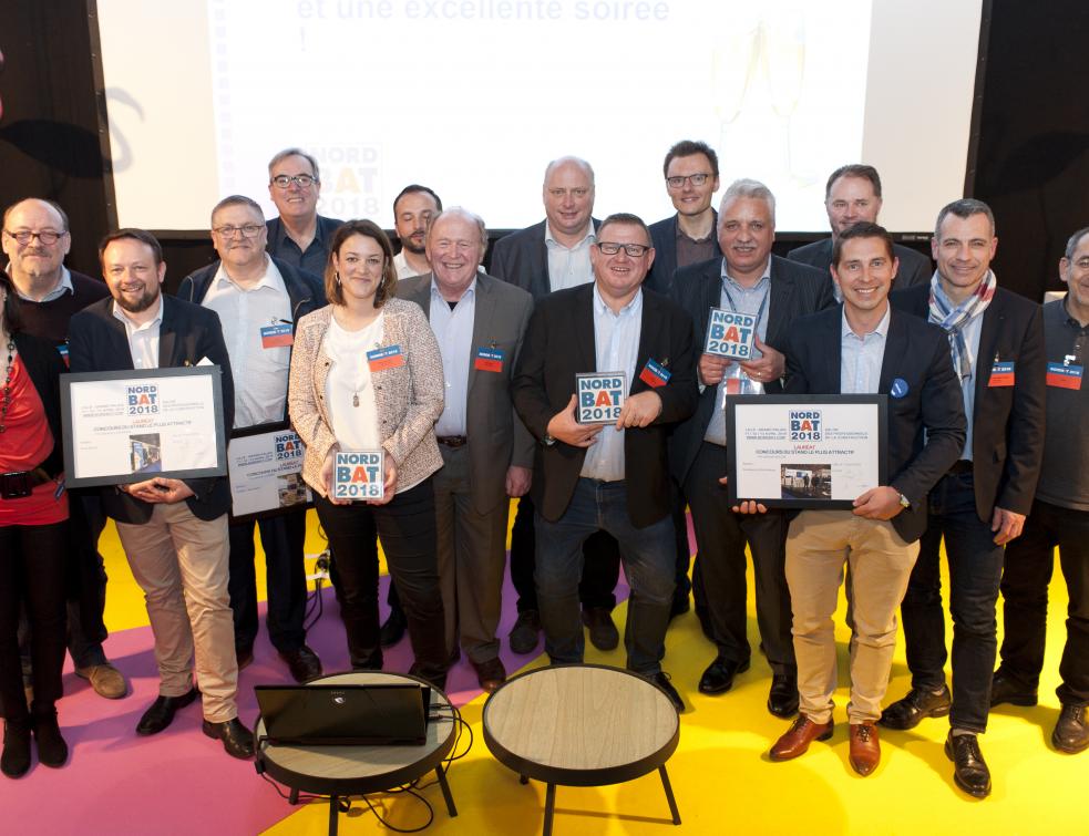 Elcia élu stand le plus attractif de son secteur, au salon Nordbat