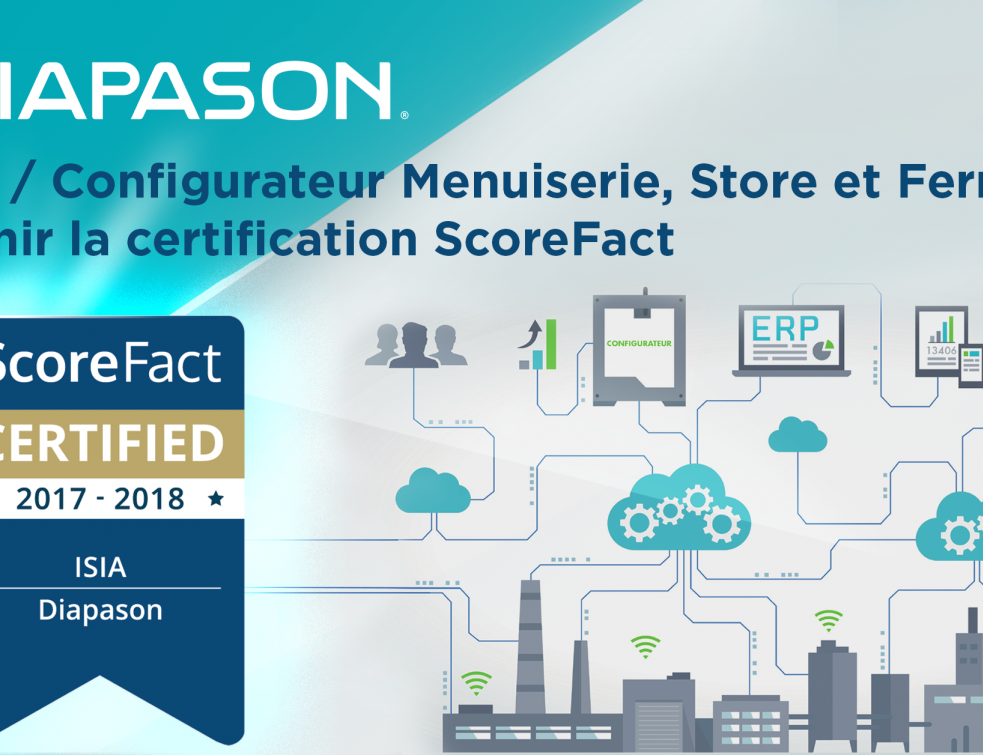 Diapason, certifié ScoreFact: 85% des clients satisfaits