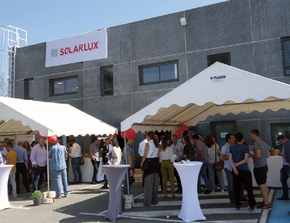 Solarlux inaugure sa filiale française à Aix-en-Provence