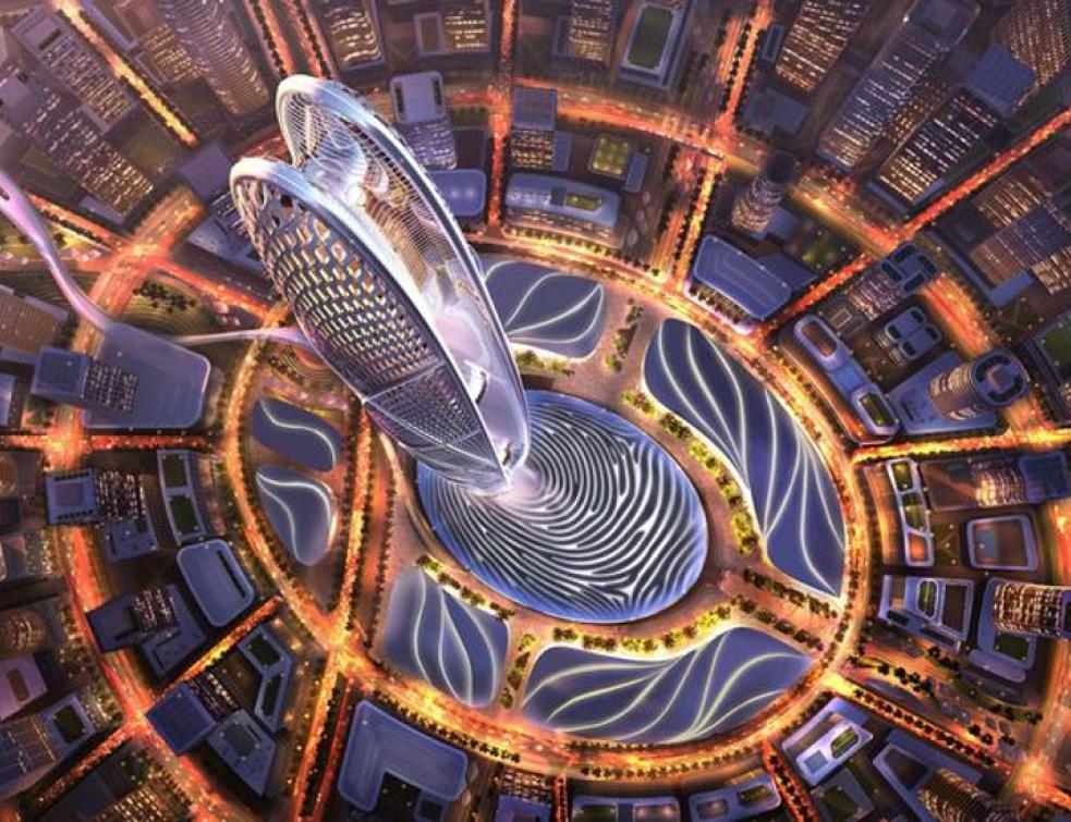 Cette super-tour de Dubaï émergera de l’empreinte digitale de son émir