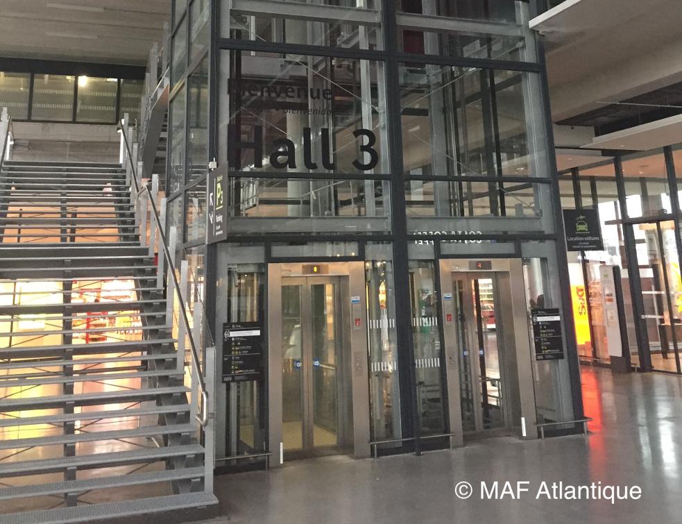 Construction pour la gaine ascenseur de la gare de Bordeaux par MAF Atlantique