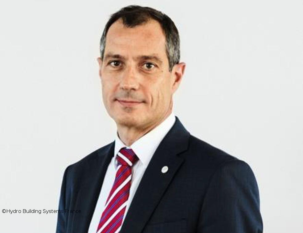 Rafael Fuertes, nouveau vice président Hydro Building Systems France