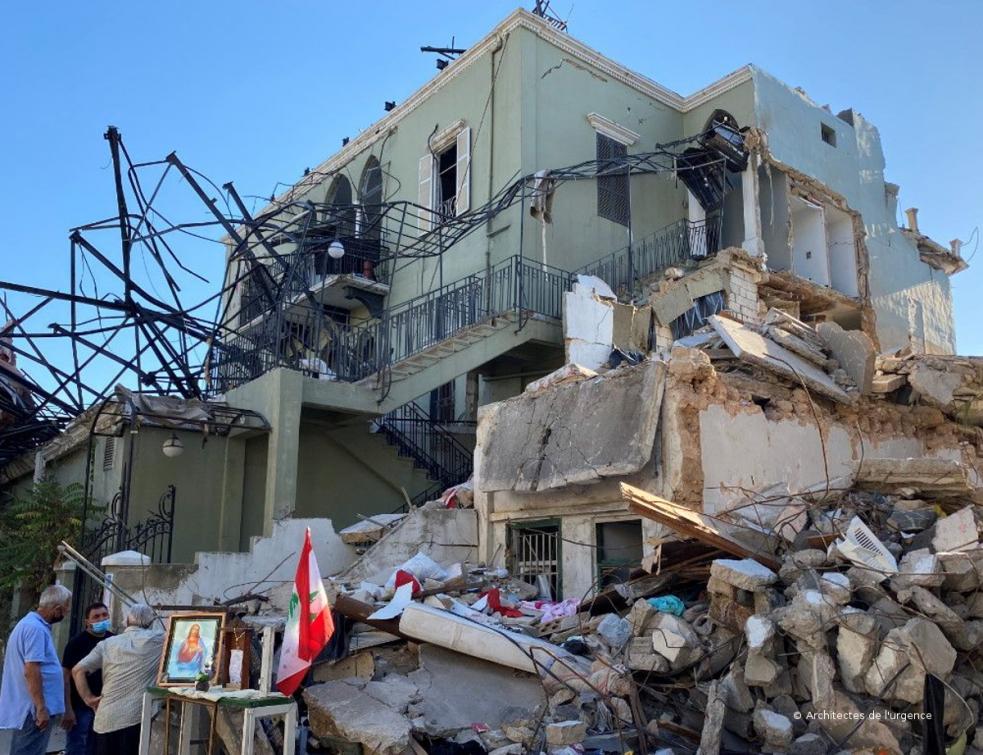 Les Architectes de l’urgence au service des libanais à Beyrouth