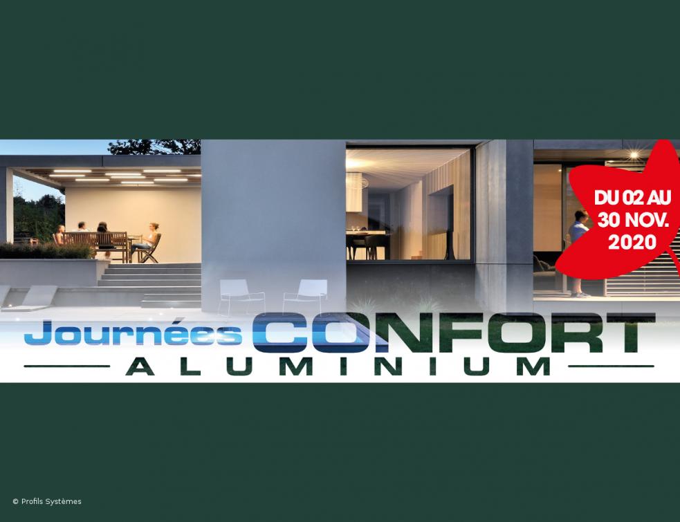Profils Systèmes renouvelle ses Journées Confort Aluminium du 2 au 30 novembre 2020