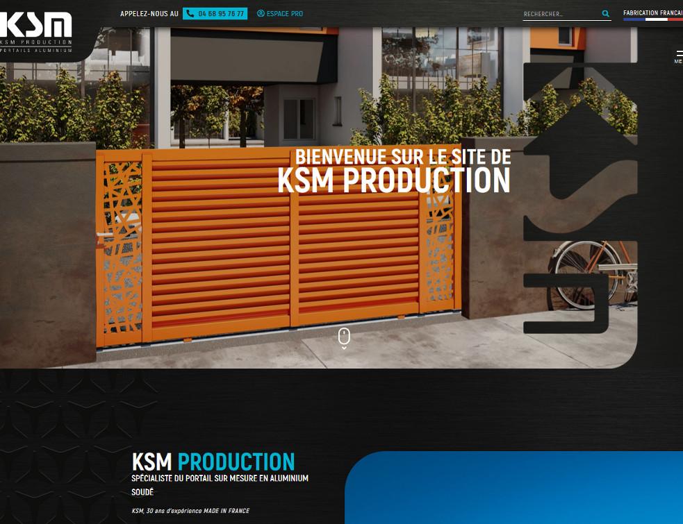 KSM dévoile son nouveau site Internet