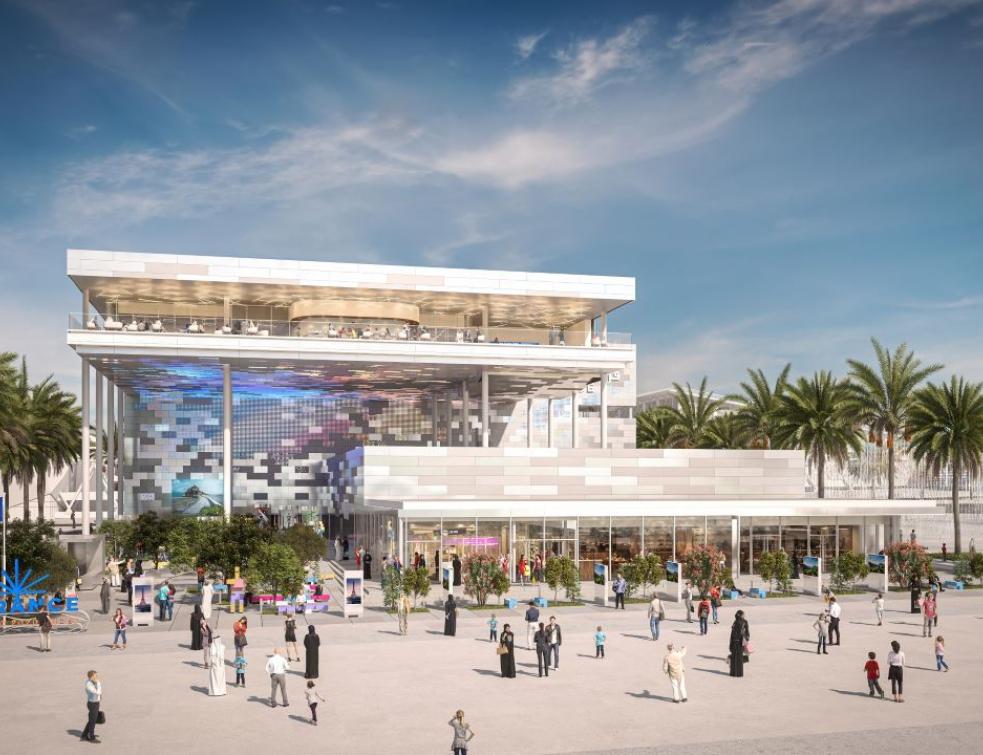 Le vitrage dynamique SageGlass® sélectionné pour équiper le Pavillon France à Dubaï